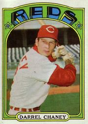 1972 Topps Baseball Cards      136     Darrel Chaney